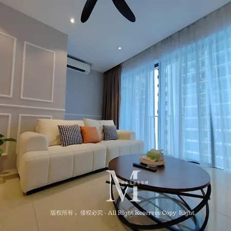Trefoil Setia City 30# Muji 原木 #2 Bedroom #1-4Pax # Setia City Mall Shah Alam Luaran gambar