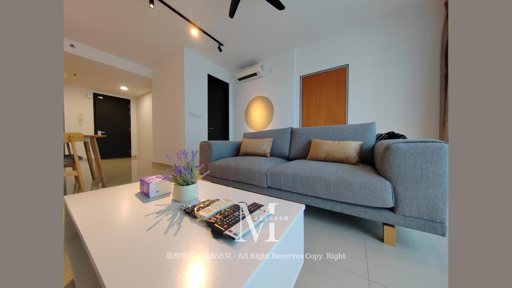 Trefoil Setia 30# Muji 原木 #2 Bedroom #1-4pax # Setia Mall Apartment Shah Alam