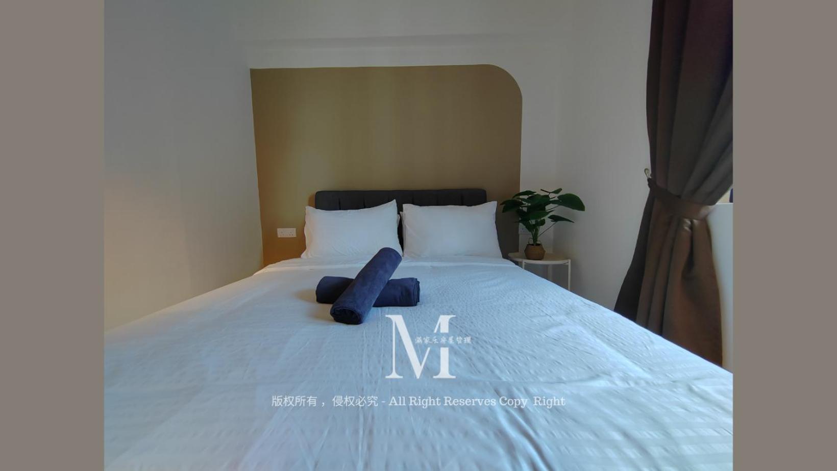 Trefoil Setia 30# Muji 原木 #2 Bedroom #1-4pax # Setia Mall * Shah Alam